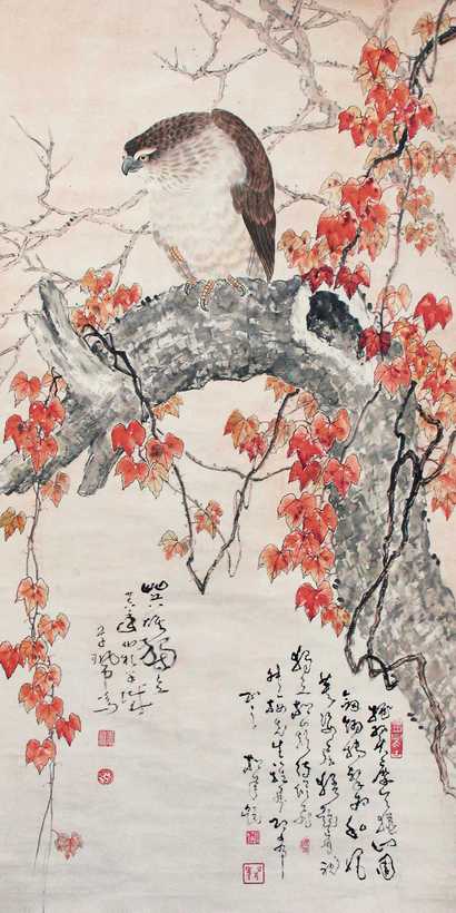 李佩鸣 英雄独主 立轴